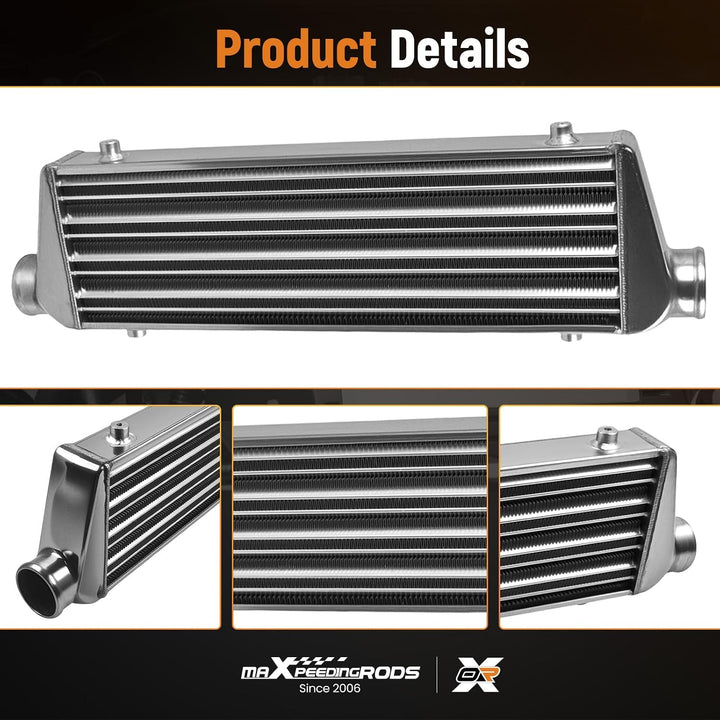 maXpeedingrods KÜHLER Universal 27 x 7 x 2.25" Eingangs-/Auslassgrösse Wasserkühler neu