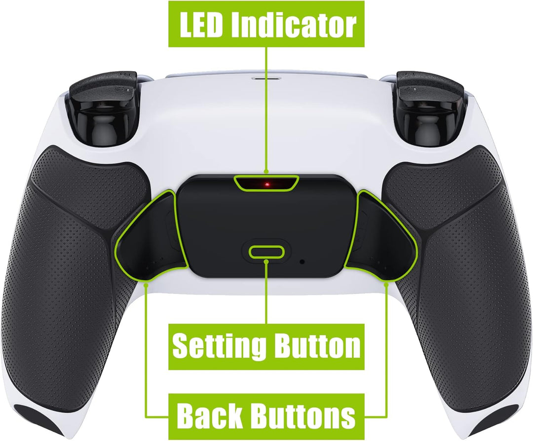 eXtremeRate Programmierbares Rise Remap Kit für ps5 Controller BDM-030/040, Remap Platine & Rückseit