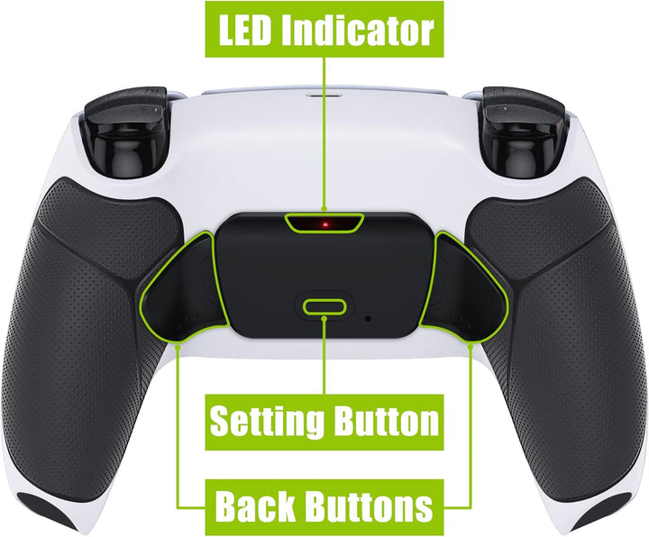 eXtremeRate Programmierbares Rise Remap Kit für ps5 Controller BDM-030/040, Remap Platine & Rückseit