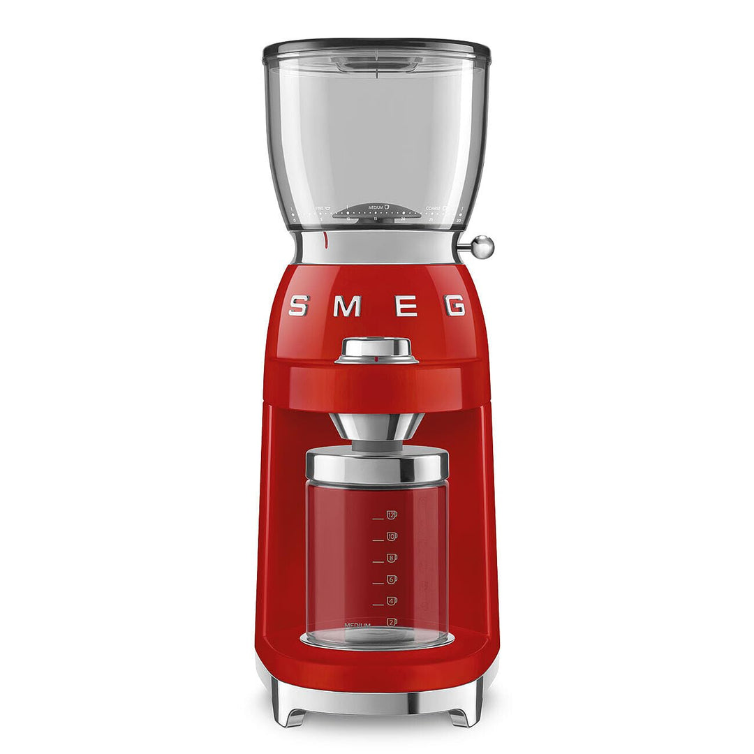 Smeg CGF01RDEU Kaffeemühle rot one size Rot, one size Rot