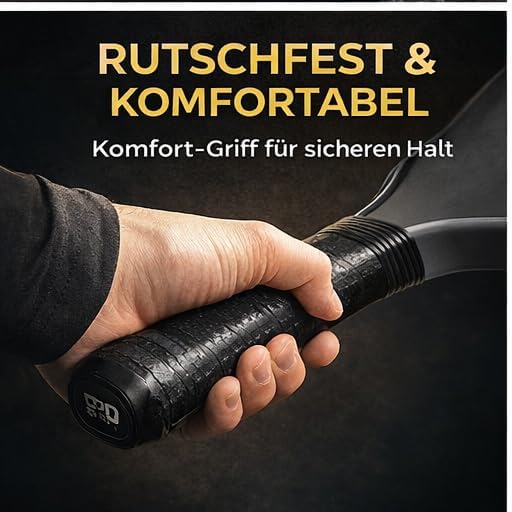 Pickleball Schläger aus T700 Carbon – Hot Pressing Technologie für mehr Power & Kontrolle – Struktur