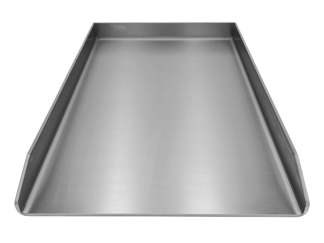 Kette´s Grillzubehör Plancha/Griddle-Plate/Bratplatte/Edelstahl kompatibel mit Weber Genesis bis 201