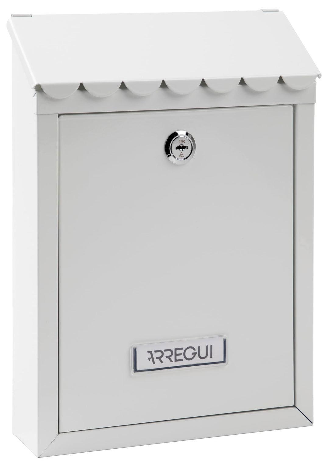 ARREGUI Civic E5721-C Briefkasten aus Verzinktem Stahl, Grösse S (DIN A5 Post), Wandbriefkasten für