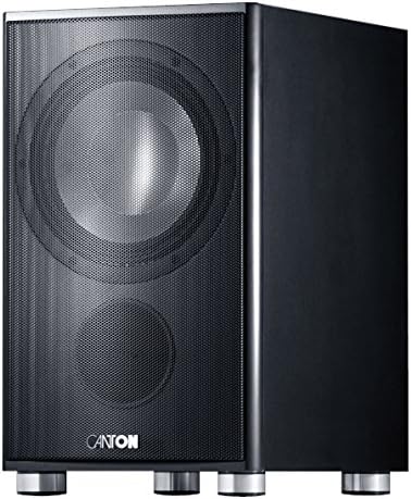 Canton AS 85.2 SC aktiver Subwoofer 200/250 Watt, schwarz, schwarz