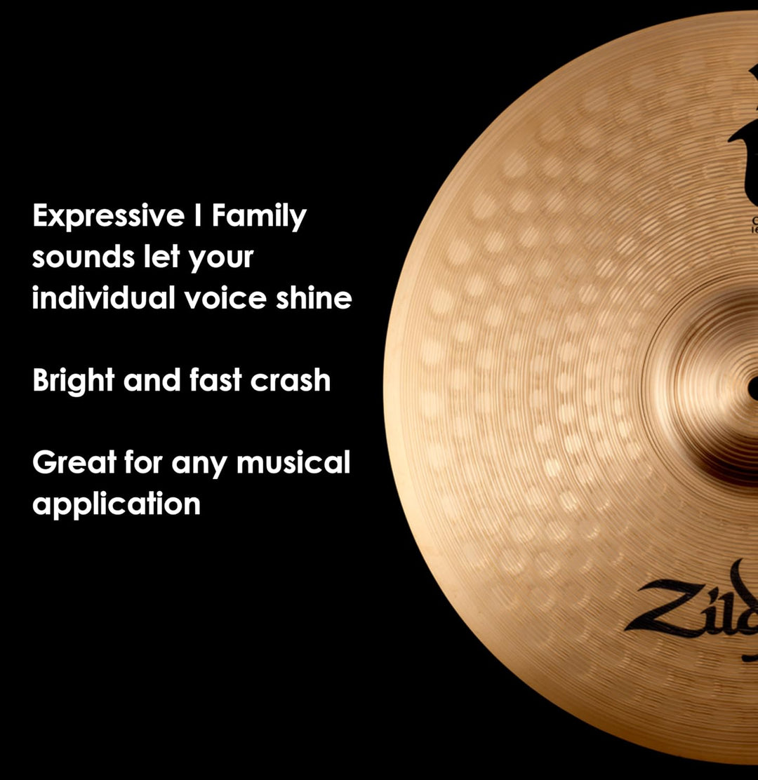 Zildjian ILH16C I Family Series - Crash Cymbal - 16" 16&