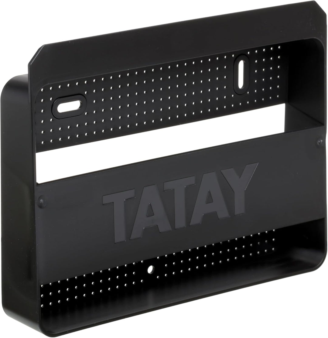 TATAY Mülltrennsystem Küche | 1 Biomülleimer Smart 6L mit Halterung und Schrauben + 3 Easy Waste Rec