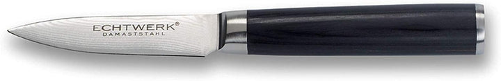 Echtwerk Damaszener Schälmesser, Gemüsemesser/Obstmesser, kleines handliches Küchenmesser/ Allzweckm