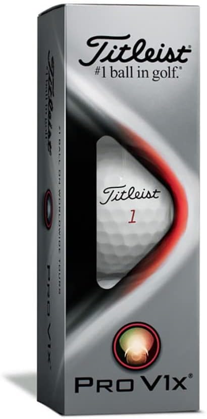 Titleist Pro V1x Golfbälle Einheitsgrösse Weiss, Einheitsgrösse Weiss