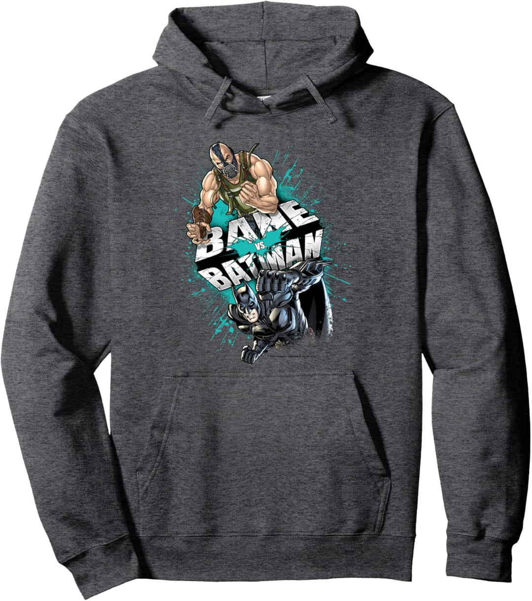 Batman Dark Knight Rises Bane vs Batman Pullover Hoodie