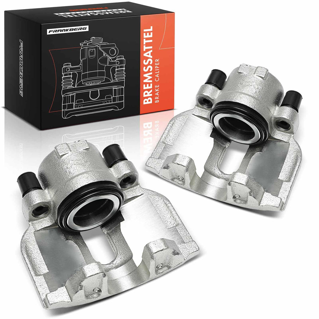 Frankberg 2x Bremssattel Bremszange Vorderachse Kompatibel mit A4 1995-2009 A6 1997-2011 Exeo 2008-2