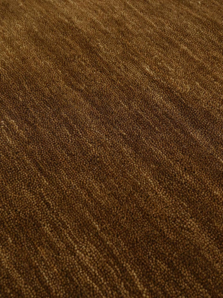 RugVista Handloom, Teppich, Shaggy/Ø 200 cm, Rund, Niedriger Stapel, Wohnzimmer, Esszimmer, Schlafzi
