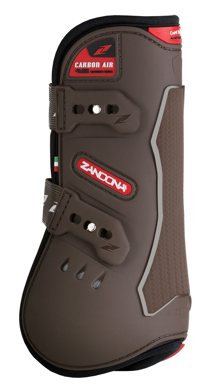 Zandonà Carbon Air Tendon Schutzgamasche für Pferde L Braun, L Braun