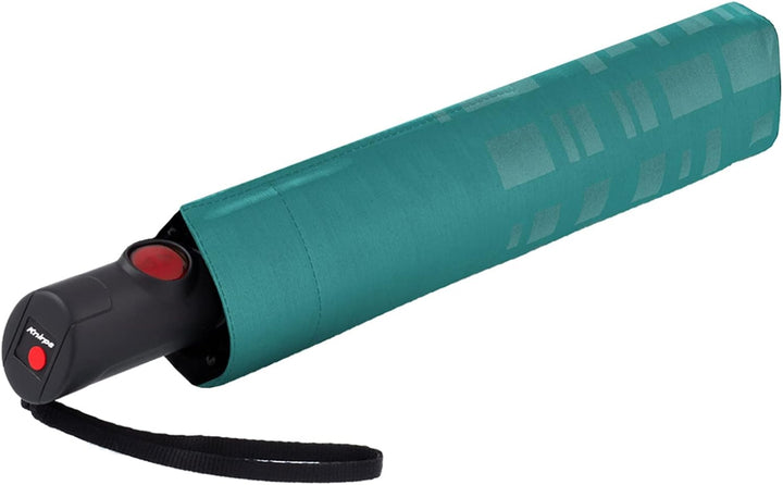 Knirps C.205 Medium Duomatic Solid Lake Reflective