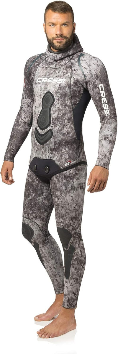 Cressi Apnea Complete Wetsuit - Kompletter Tauchanzug in Soft Neopren, erhältlich in Stärken von 3.5