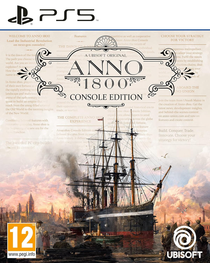 Ubisoft Anno 1800 Edition PS5 Konsole