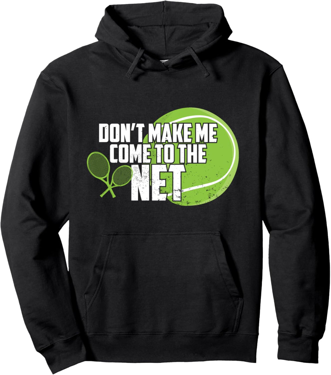 Tennisspieler I Tennisball I Tennisschläger I Tennis Pullover Hoodie