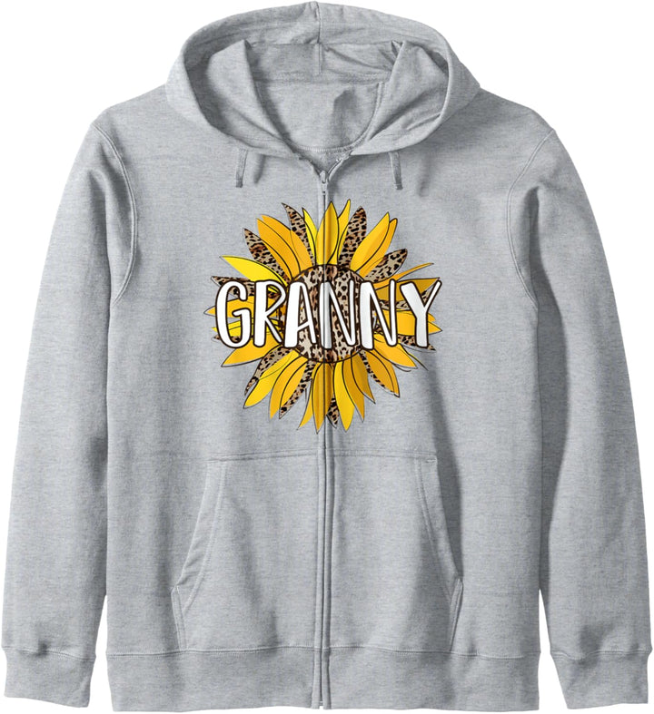 Sonnenblume Oma Enkelkinder Kapuzenjacke