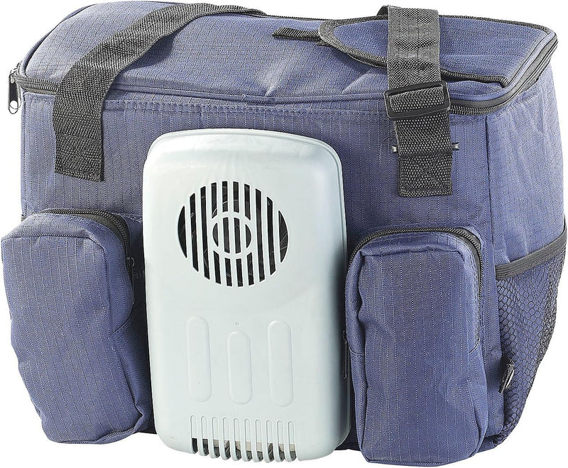 Xcase Kühltasche 12V: Elektrische 12-V-Thermo-Kühltasche, 24 l (Kühltasche Auto, 12 Volt Kühltasche,