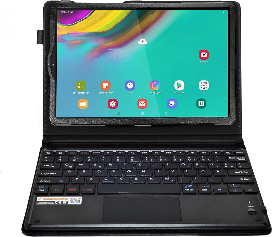 MQ für Galaxy Tab S5e 10.5 - Bluetooth Tastatur Tasche mit Touchpad für Samsung Galaxy Tab S5e 10.5
