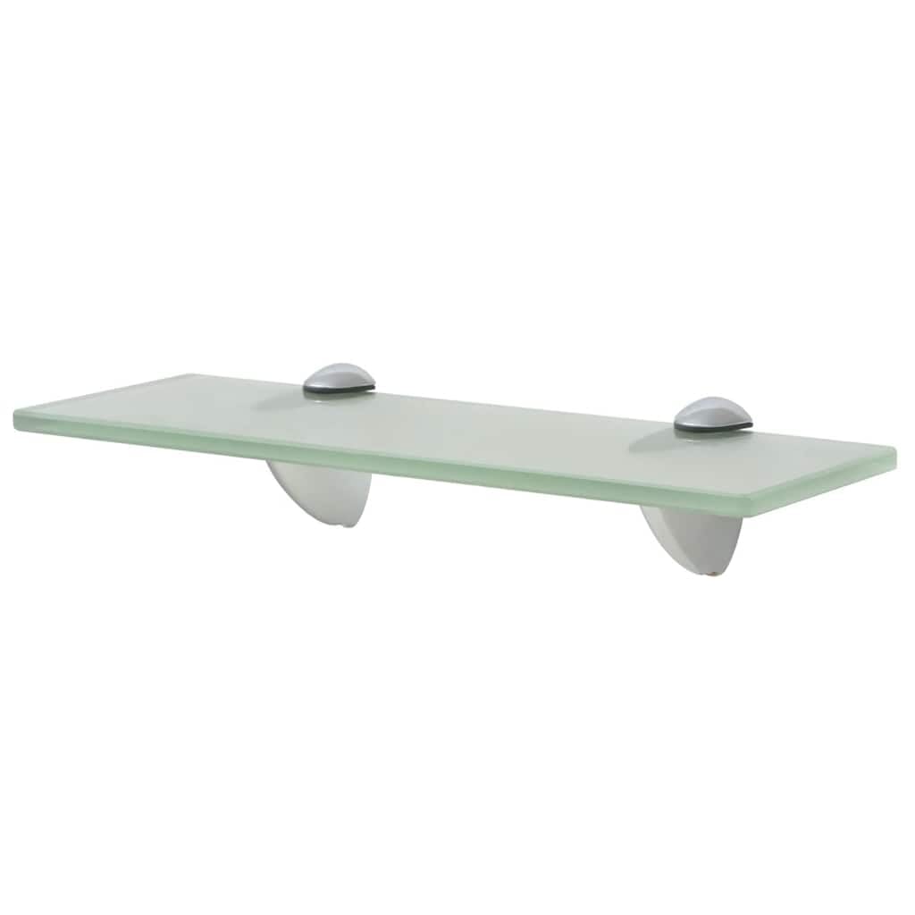 vidaXL Wand Regal Glasregal Glasboden Glasablage Badregal Mattiert 30x20 cm 8 mm