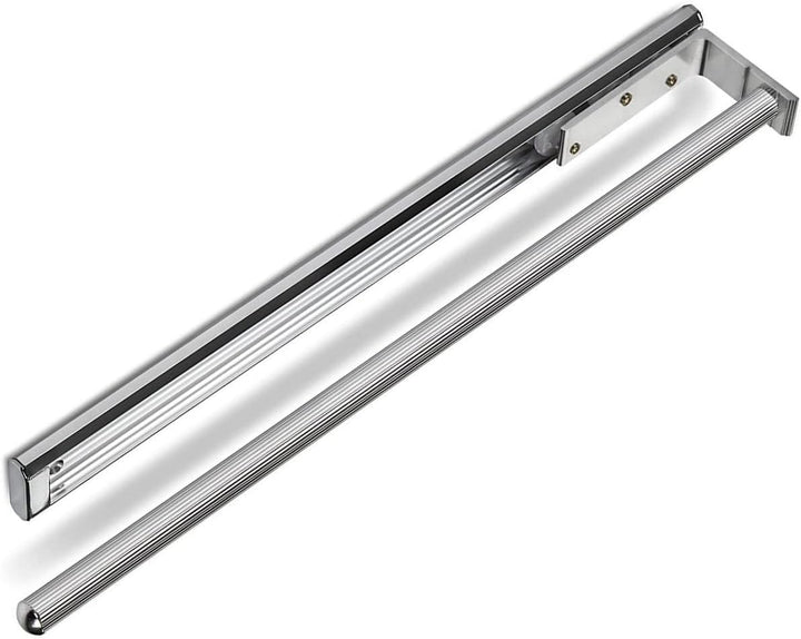 SOTECH Aluminium Handtuchhalter TED 1-armig chrom poliert (450-730 mm, ausziehbar) Teleskop-Geschirr