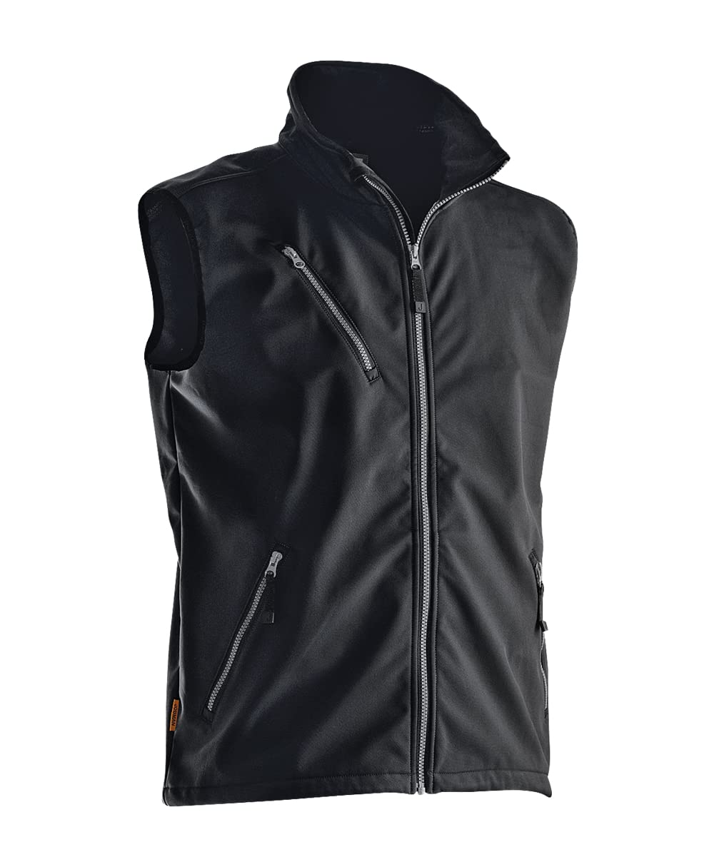Jobman Softshell-Weste 7502 Schwarz Gr. XXL XXL Schwarz, XXL Schwarz