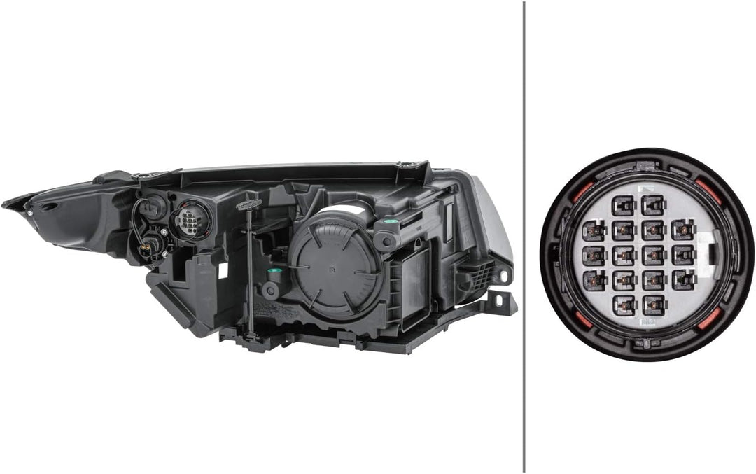 HELLA 1EL 354 806-091 Halogen-Hauptscheinwerfer - links - für u.a. Range Rover Evoque (L538) Links (