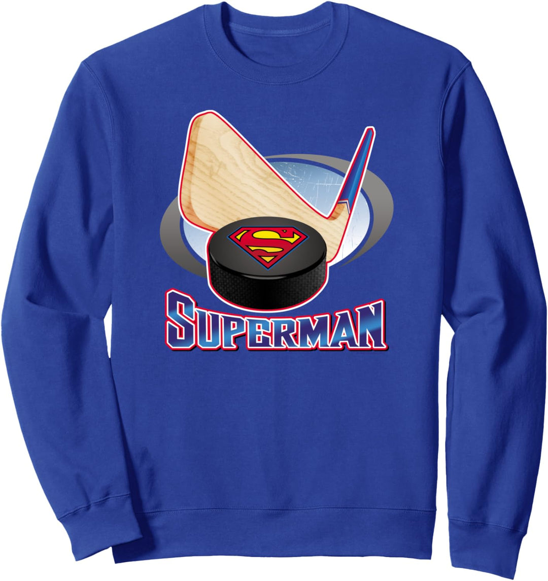 Superman Hockey Stick Sweatshirt