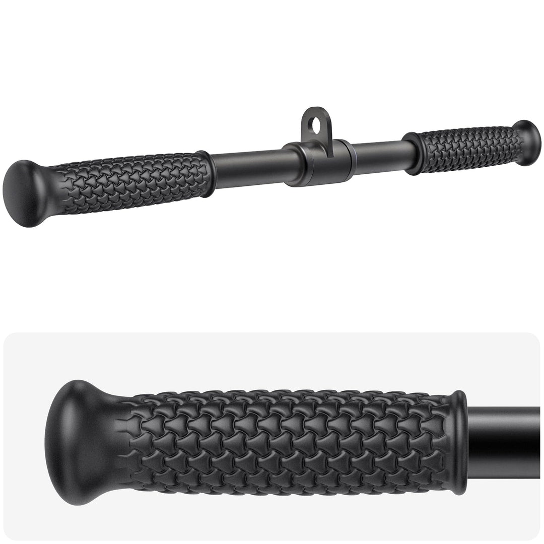 SELEWARE Trizeps-LAT-Pulldown-Aufsätze, Heim-Fitnessstudio, Workout-Zubehör mit rutschfestem weichem