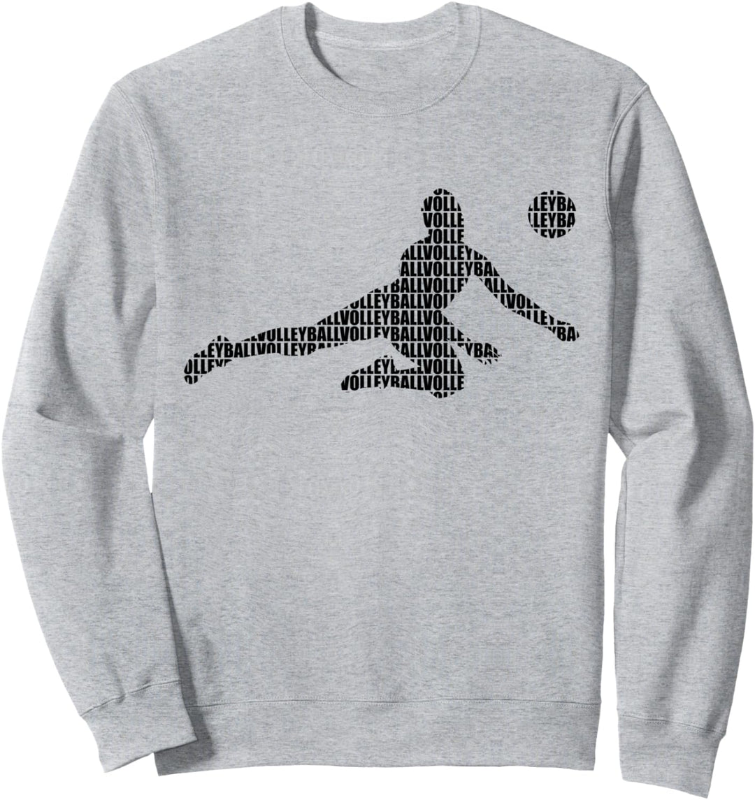 Volleyball Volleyballer Volleyballspieler Beachvolleyball Sweatshirt