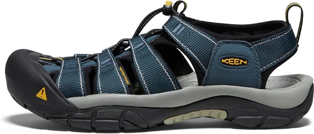 KEEN Herren Newport H2 Closed Toe WaterSandalen 44.5 EU Weit Marineblau Mittelgrau, 44 EU Weit Marin