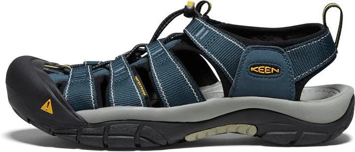 KEEN Herren Newport H2 Closed Toe WaterSandalen 44.5 EU Weit Marineblau Mittelgrau, 44 EU Weit Marin