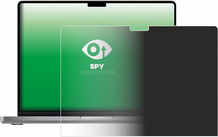 upscreen Blickschutzfilter für Apple MacBook Pro 14" 2021 Privacy Filter Blickschutzfolie Sichtschut