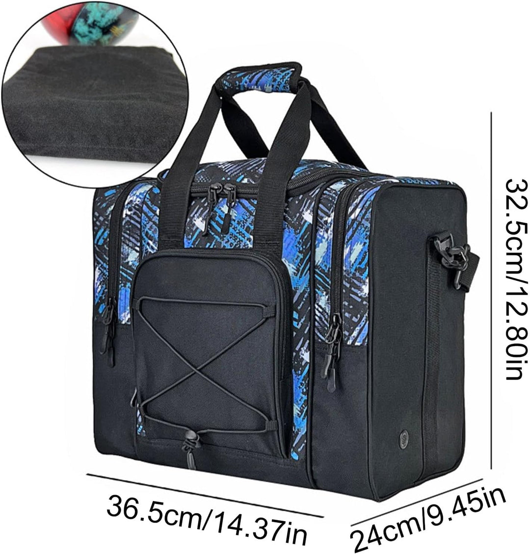 Bowlingtasche für einen Ball | Bowlingballtasche | Bowlingballtasche für Ball, multifunktionale Hand