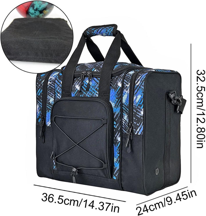 Bowlingtasche für einen Ball | Bowlingballtasche | Bowlingballtasche für Ball, multifunktionale Hand