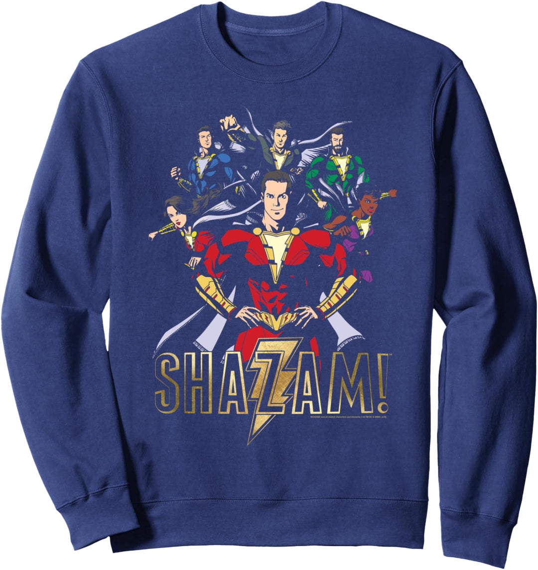 Shazam! Movie Hero Group Sweatshirt