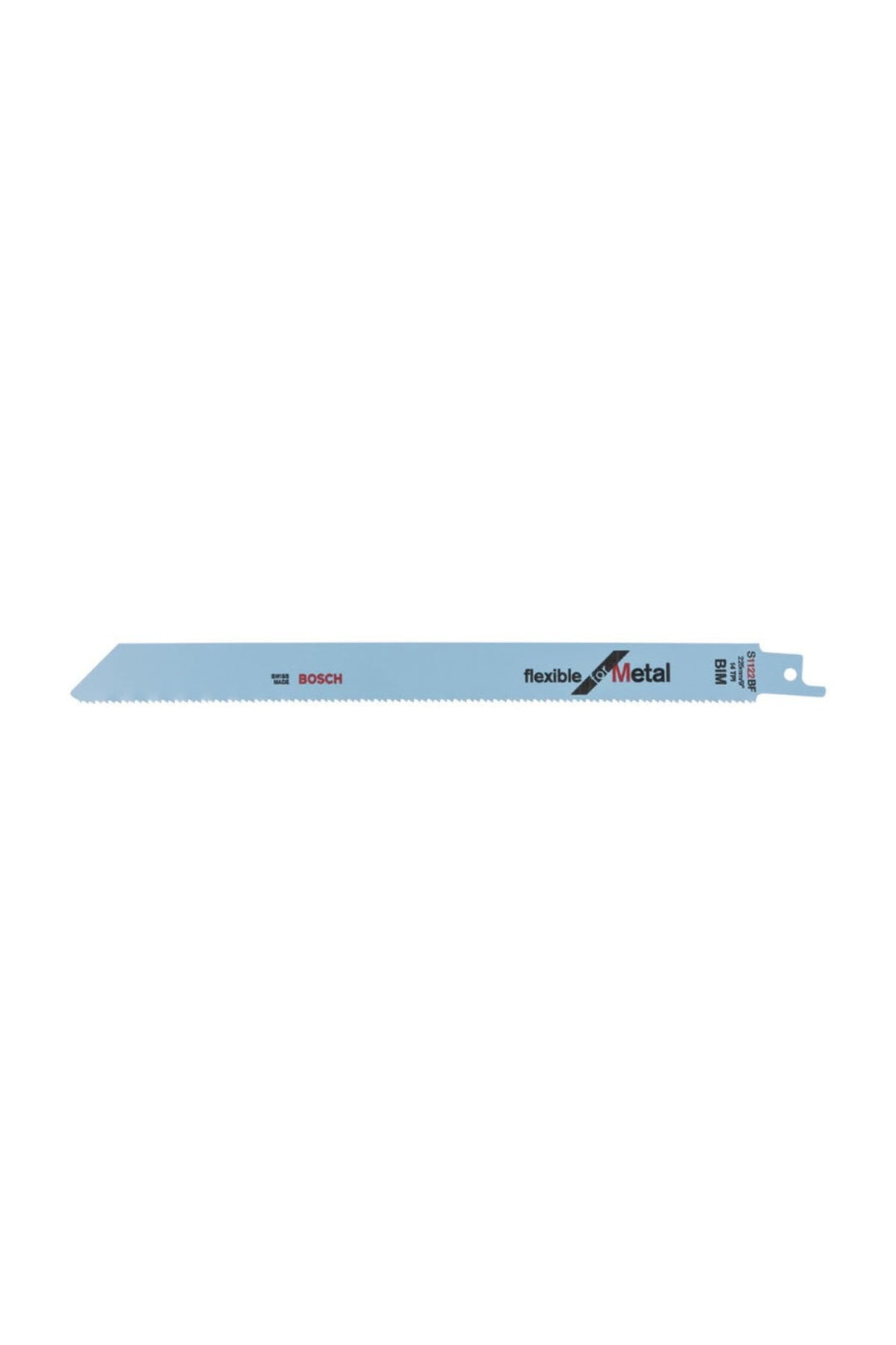 Bosch 2608656032 Säbelsägeblatt S 1122 BF, 100 Stück 225 mm Metall Medium (3-8mm) Rohre und Profile