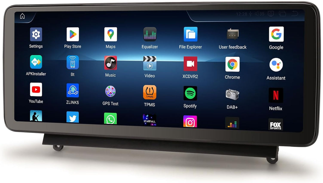 Erisin 8GB+128GB Android 12 Autoradio 1din mit GPS Navigation für Mercedes Benz C-Klasse W204 S204 N