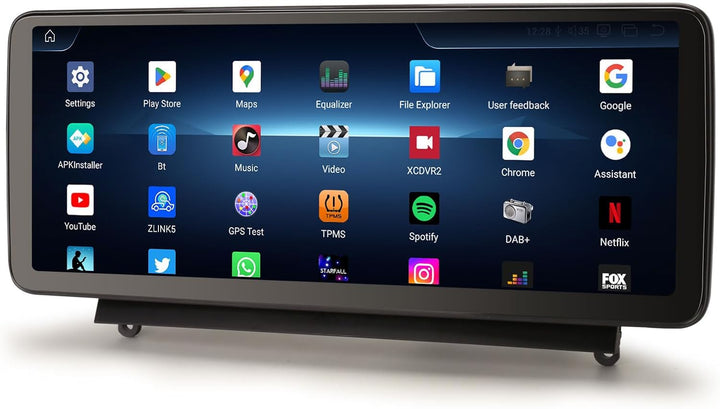 Erisin 8GB+128GB Android 12 Autoradio 1din mit GPS Navigation für Mercedes Benz C-Klasse W204 S204 N