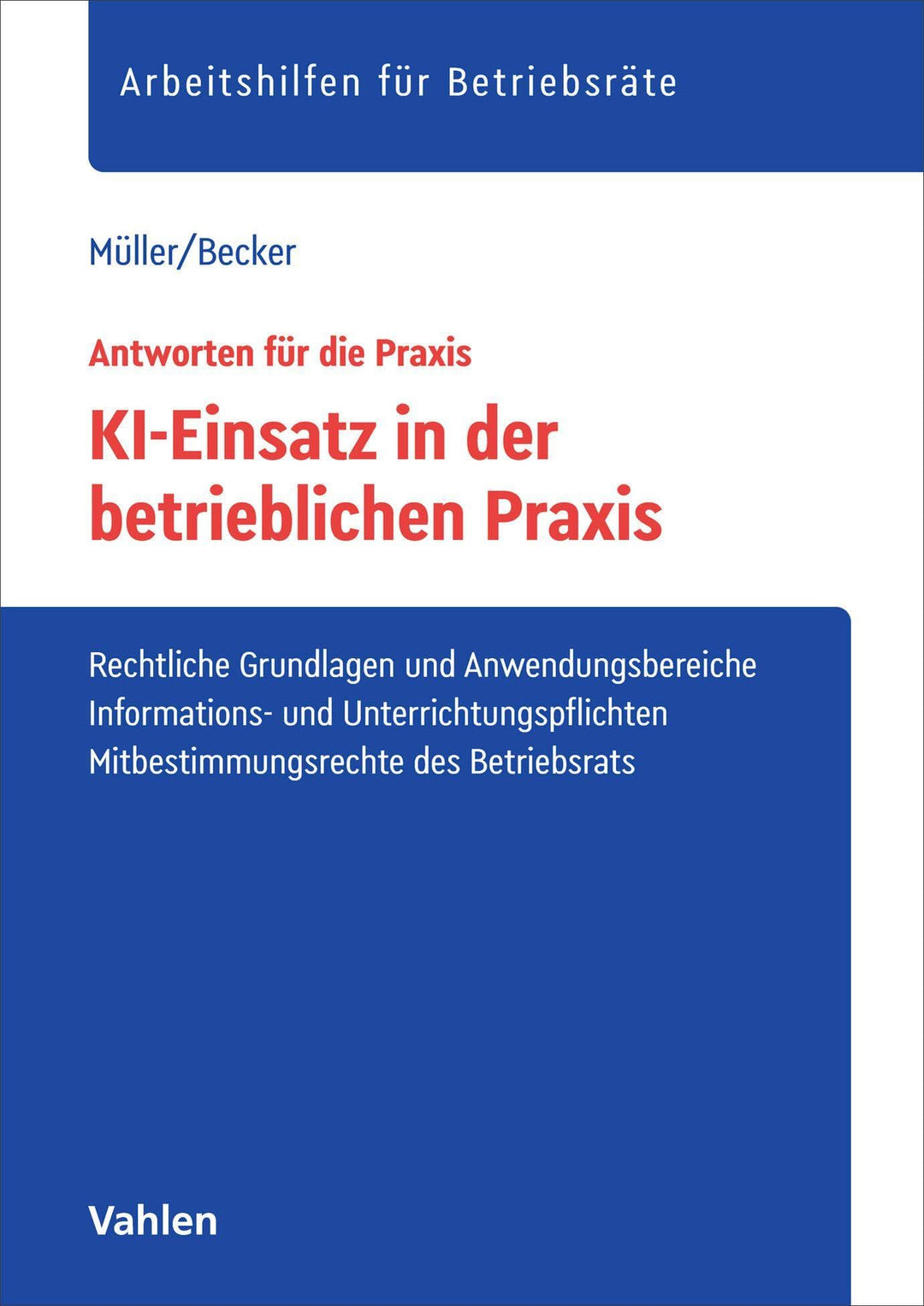 KI-Einsatz in der betrieblichen Praxis: Rechtliche Grundlagen und Anwendungsbereiche, Informations-