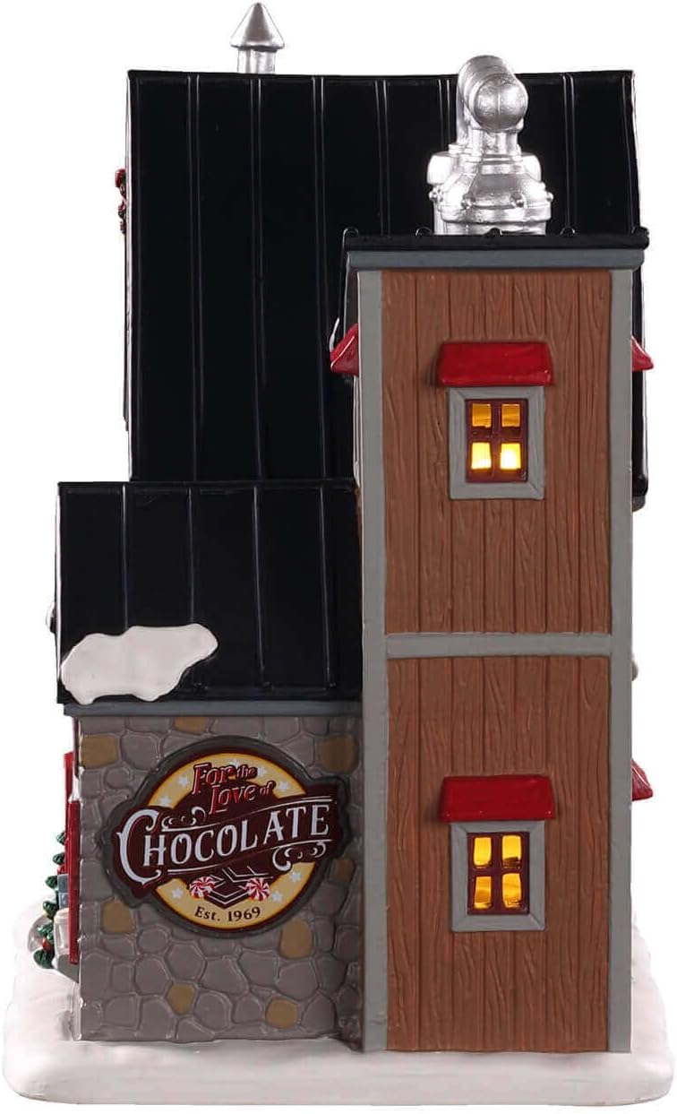 Lemax - Fot The Love of Chocolate Shop 05621 Schokoladenfabrik Weihnachtsdorf Winterdorf