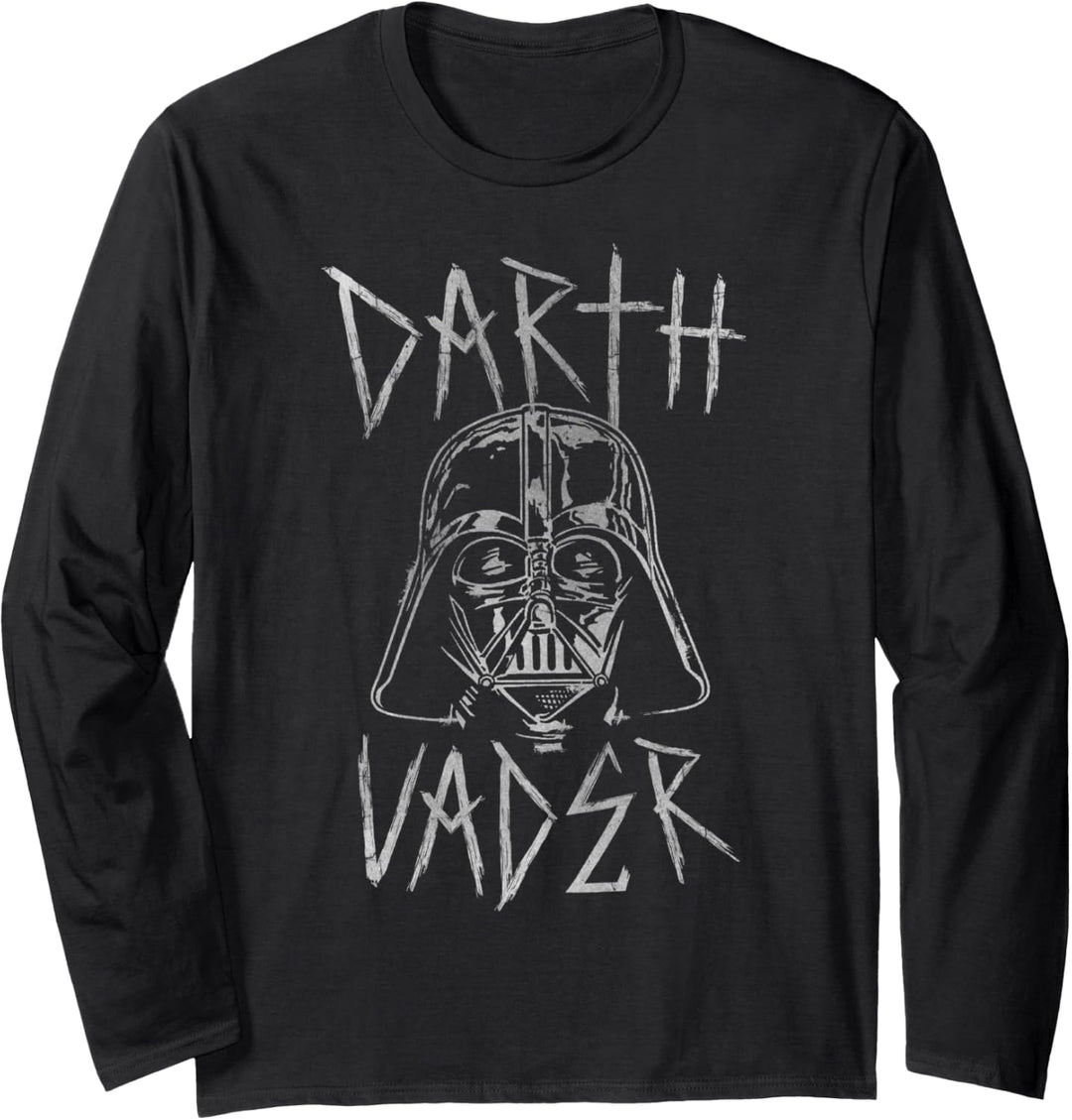 Star Wars Darth Vader Metal Langarmshirt
