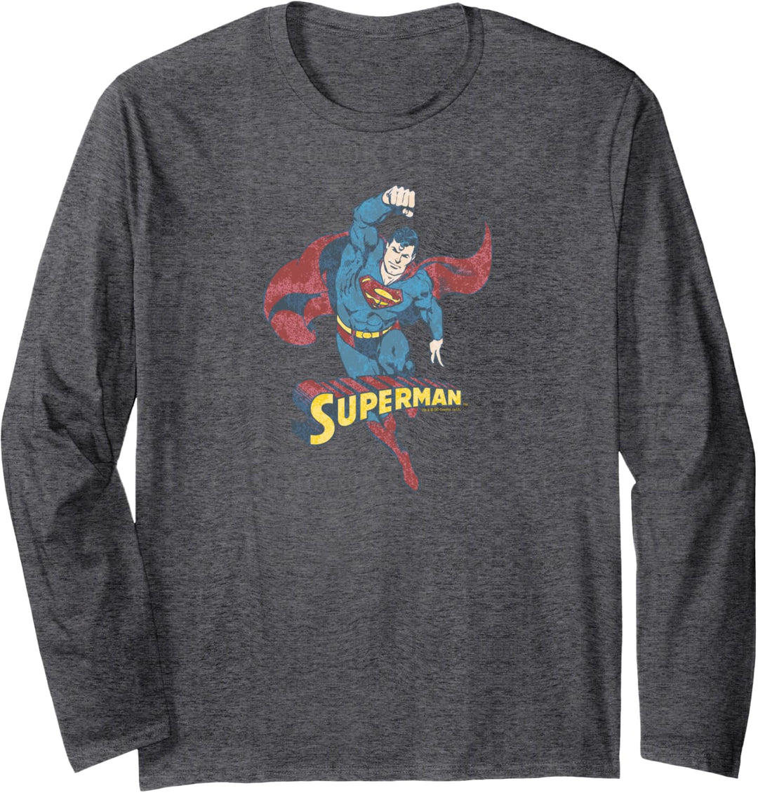 Superman Desaturated Langarmshirt