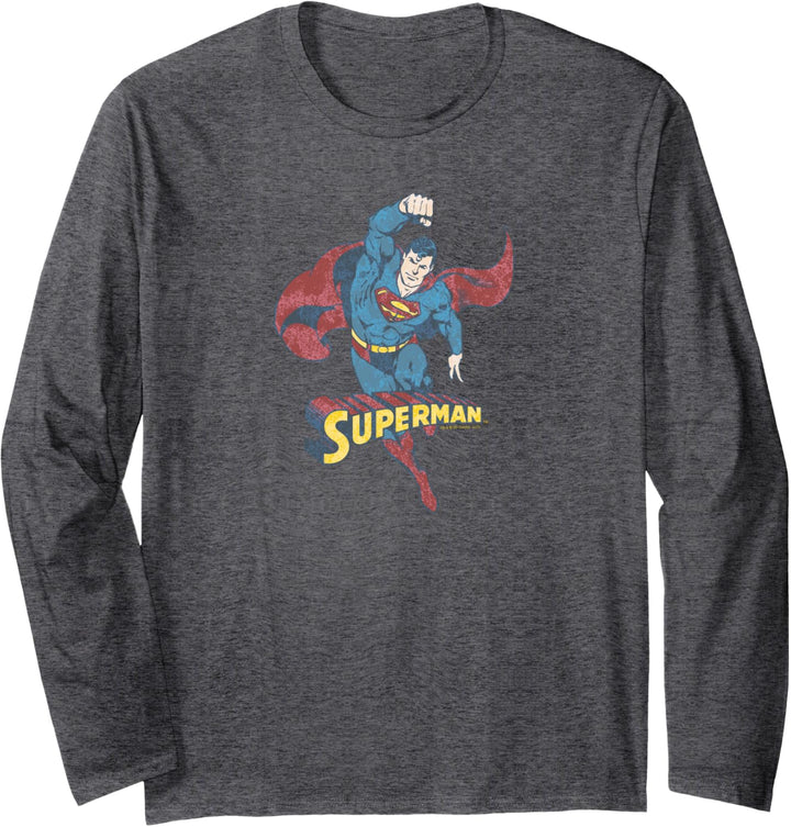 Superman Desaturated Langarmshirt
