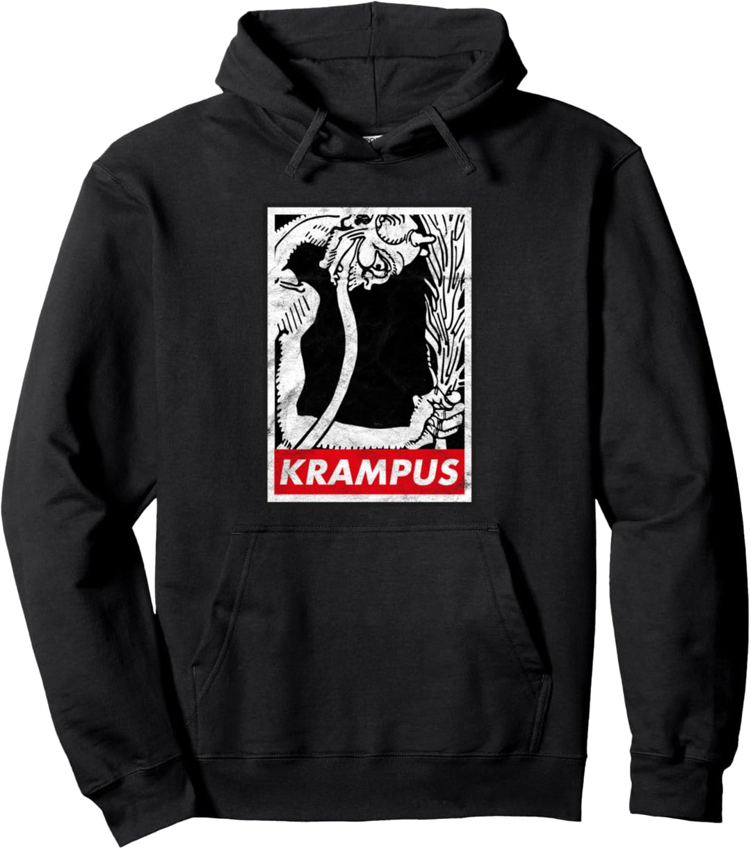 Krampus Weihnachten Dämon Percht Horror Okkult Krampusnacht Pullover Hoodie