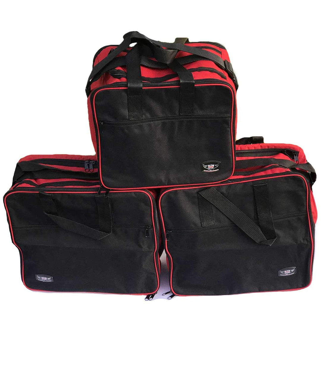 GREAT BIKERS GEAR - Gepäckträgertaschen (3er-Set) Taschen passend für BMW R1200GS Adventure GSA Alum