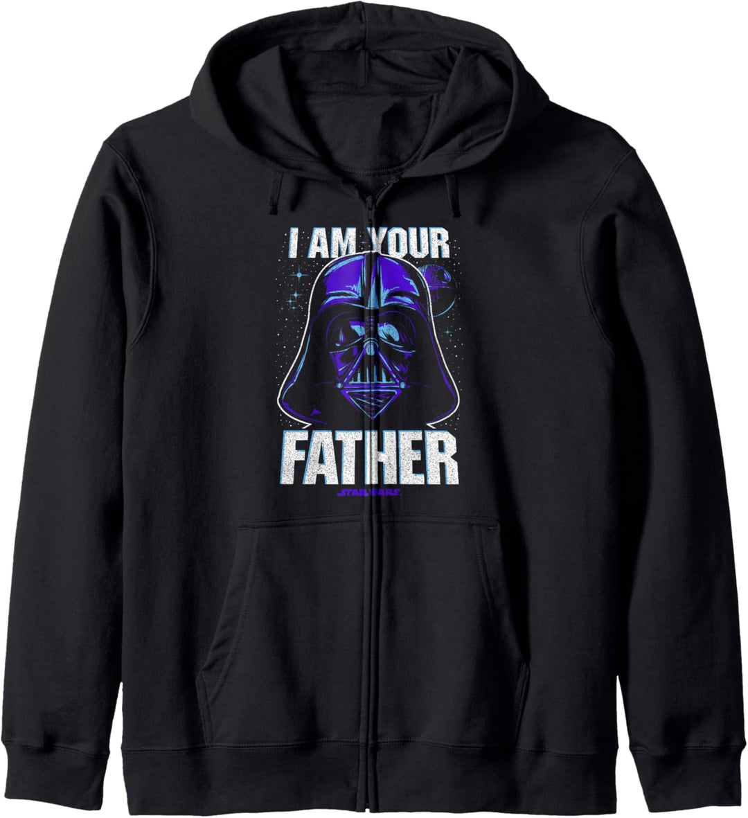 Star Wars Darth Vader I Am Your Father Purple Hue Kapuzenjacke