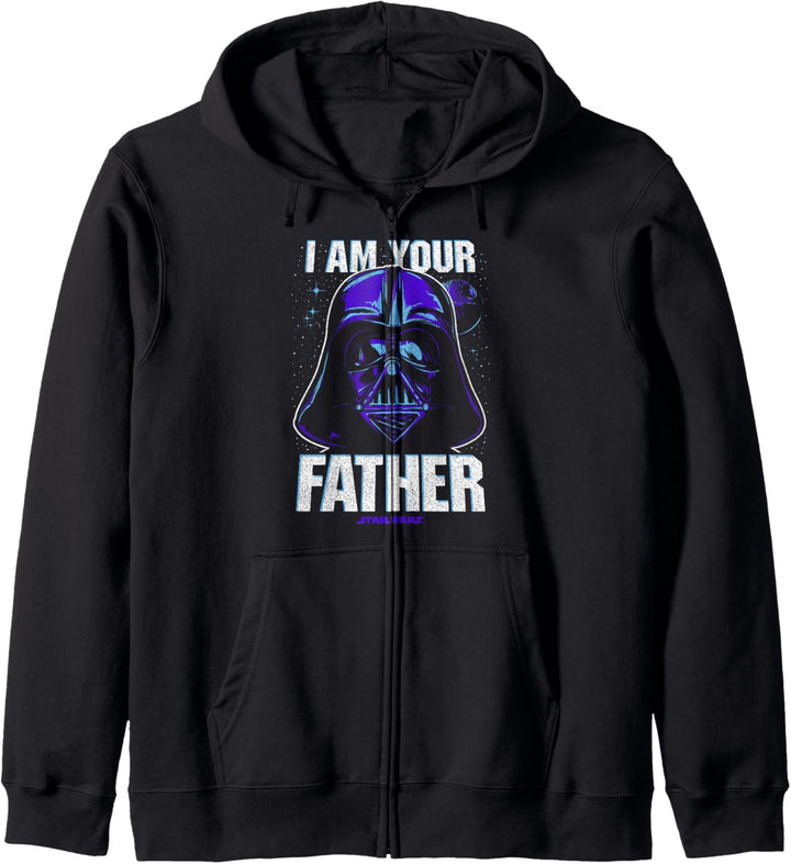 Star Wars Darth Vader I Am Your Father Purple Hue Kapuzenjacke
