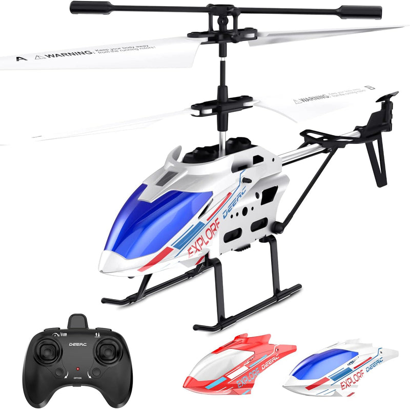 DEERC DE28 Hubschrauber Ferngesteuert,für Einsteiger,Indoor RC Helikopter Spielzeug mit LED-Beleucht