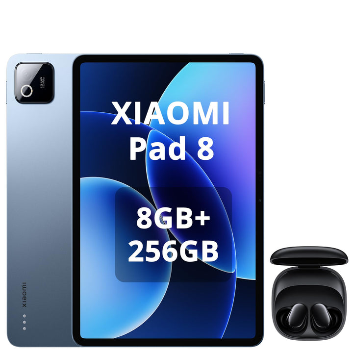 XIAOMI Pad 8 8GB/256GB, WiFi 7, 11.2" 3.2K Tablet, Dolby Atmos Sound, Snapdragon 870 Processor, 9200
